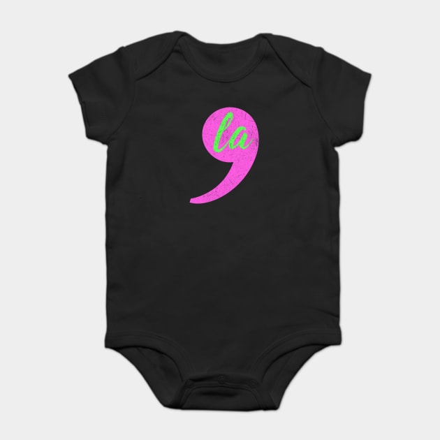 Comma-La - Kamala for President AKA Comma Baby Bodysuit by UrbanLifeApparel